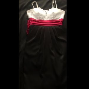 Satin homecoming/cocktail dress